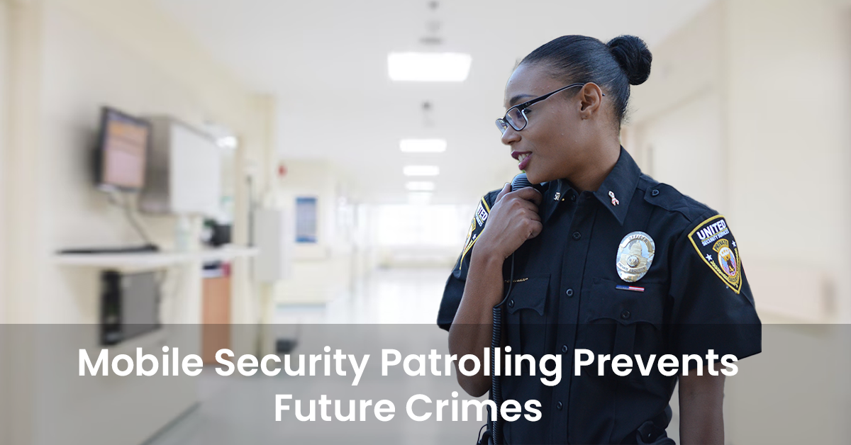 Mobile Security Patrolling Prevents Future Crimes